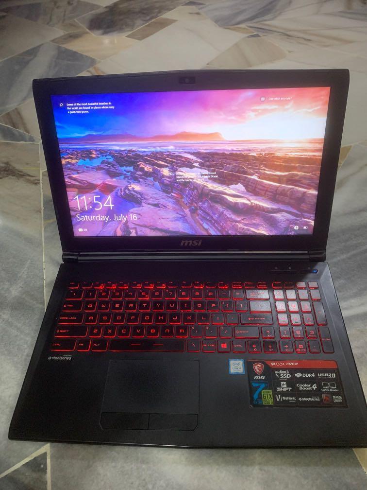 Msi Gaming Laptop, Computers & Tech, Laptops & Notebooks on Carousell