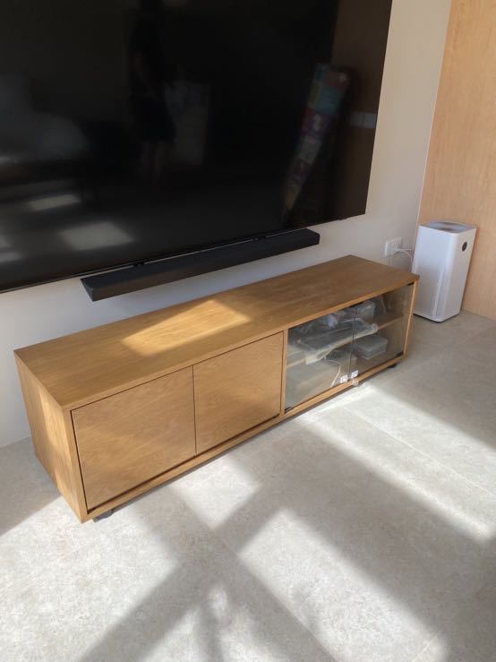 Muji TV console, Furniture & Home Living, Furniture, TV Consoles on
