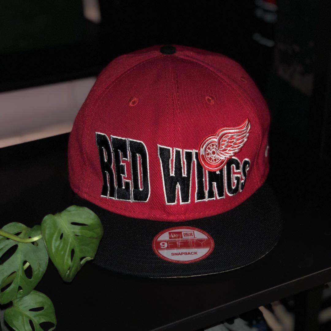New era clearance red wings hat