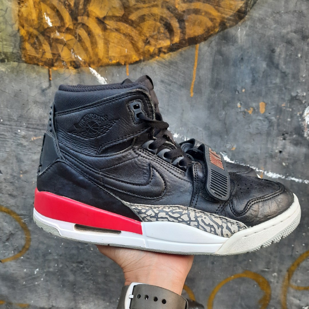 air jordan legacy 312 black fire red