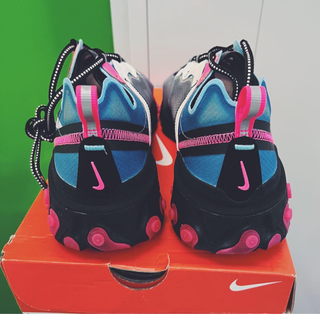 NIKE React Element 87 （分類：波鞋）位於 Hong Kong。 由 ooooolnaj 提交（商品編號 1172858841，圖片 3）。簡介： US9.5 100% NEW & REAL SHOES WITH BOX 九龍灣站交收 OR SF 不收$1000紙。