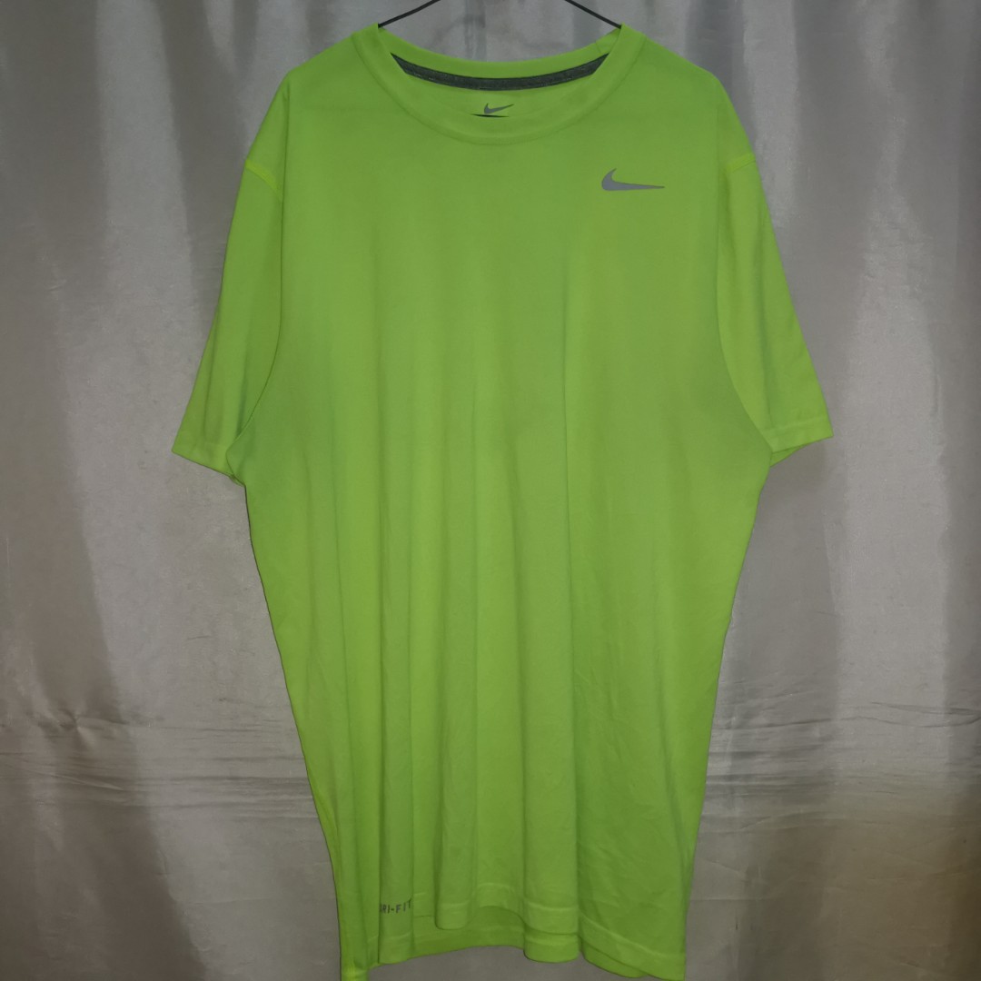 Neon green shirt nike Clearance