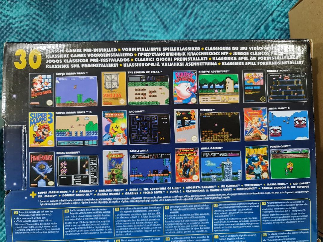 Nintendo Classic Mini, Video Gaming, Video Game Consoles, Nintendo on ...