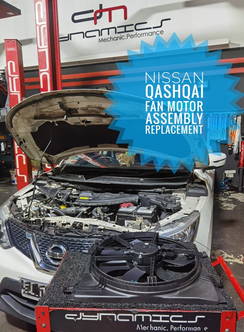 Nissan QashQai Fan Motor assembly (OEM) replacement, Car Accessories