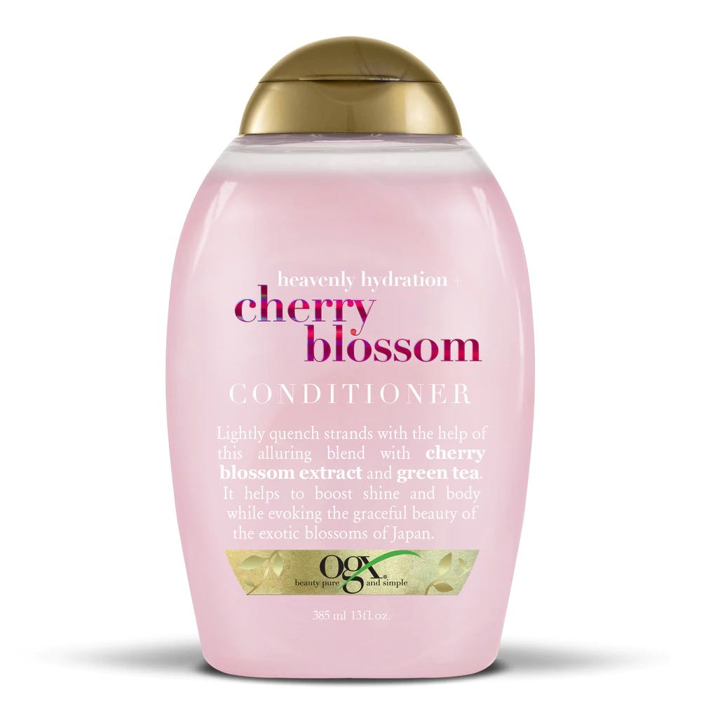 OGX Heavenly Hydration Cherry Blossom Conditioner 385ml, Beauty ...