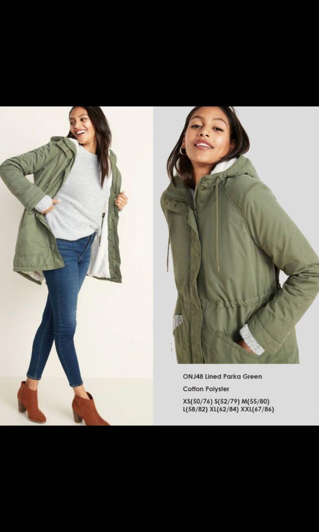 Jaket parka old navy deals