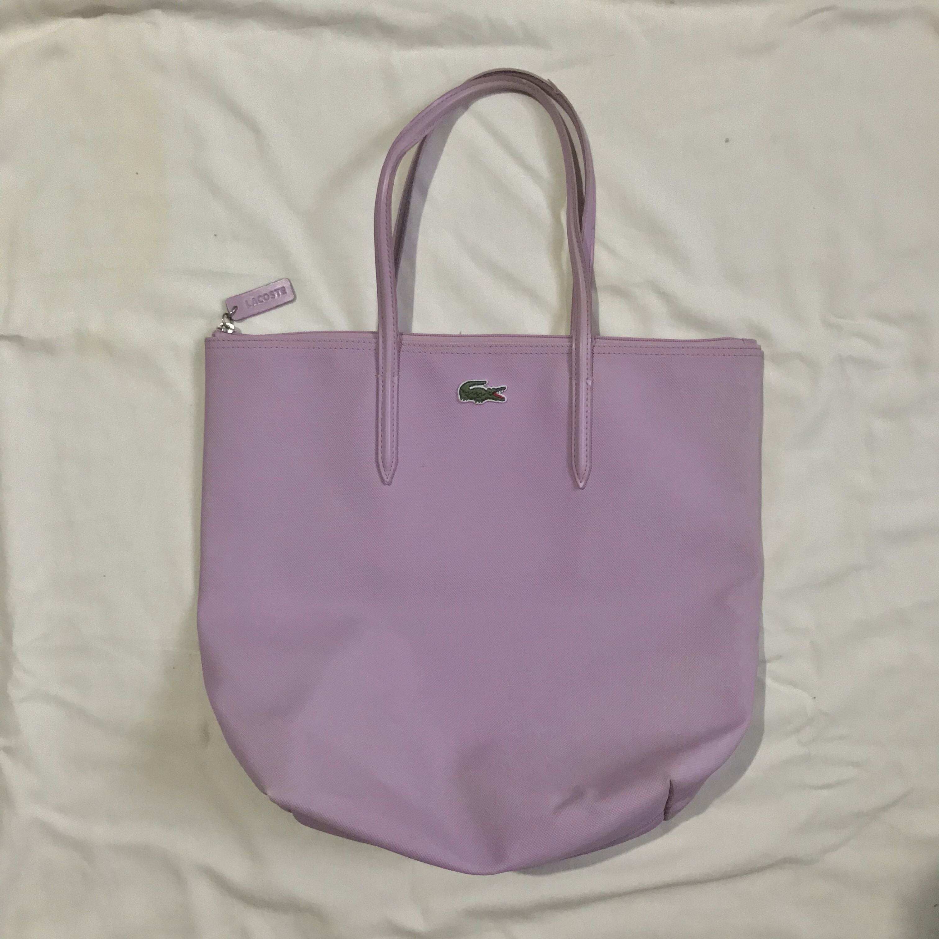 Lacoste on sale purple bag