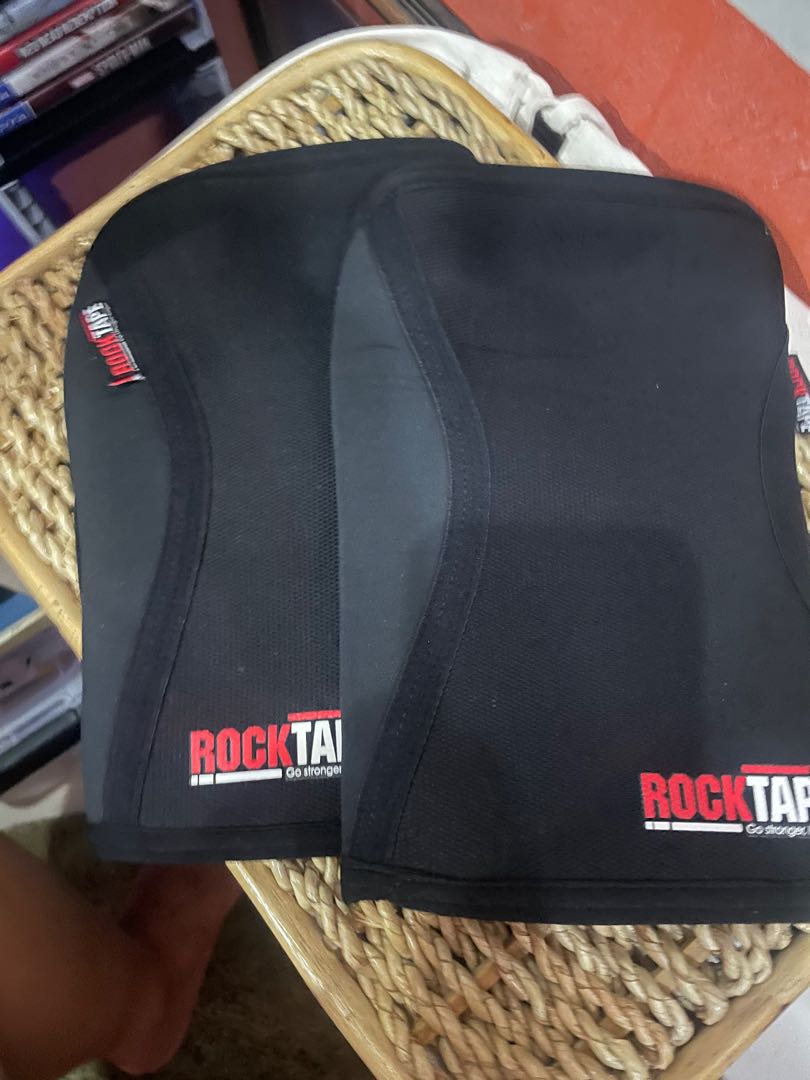 Original rocktape knee sleeves LARGE no issues 5mm, Sports Equipment