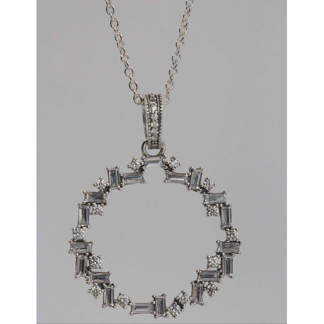 Pandora authentic Sales Shards Of Sparkle Necklace Women s Fashion Jewelry Organisers Necklaces on Carousell