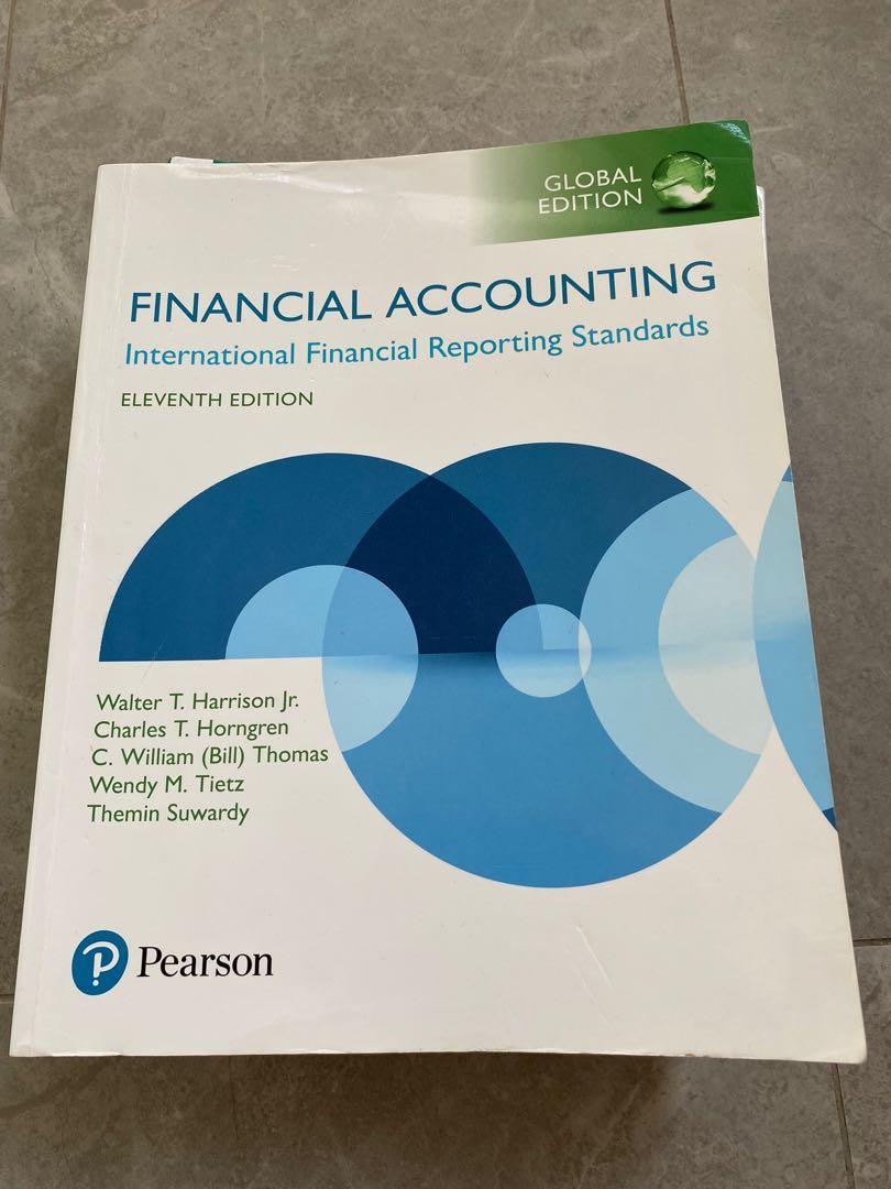 Pearson Financial Accounting IFRS 11th Edition Global Edition, Hobbies