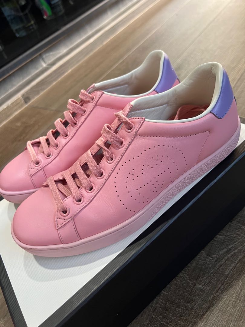 All pink gucci sneakers online