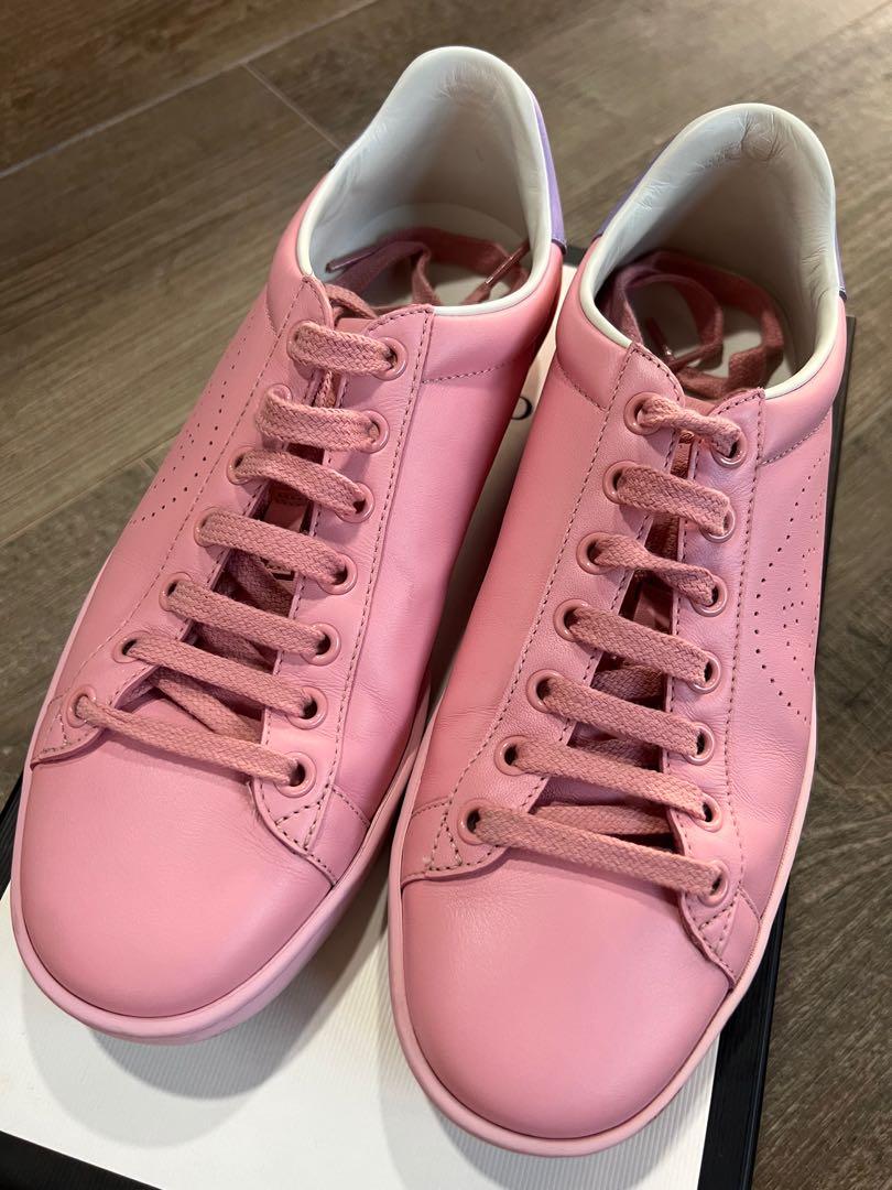 Pink Gucci Sneakers Women s Fashion Footwear Sneakers on Carousell