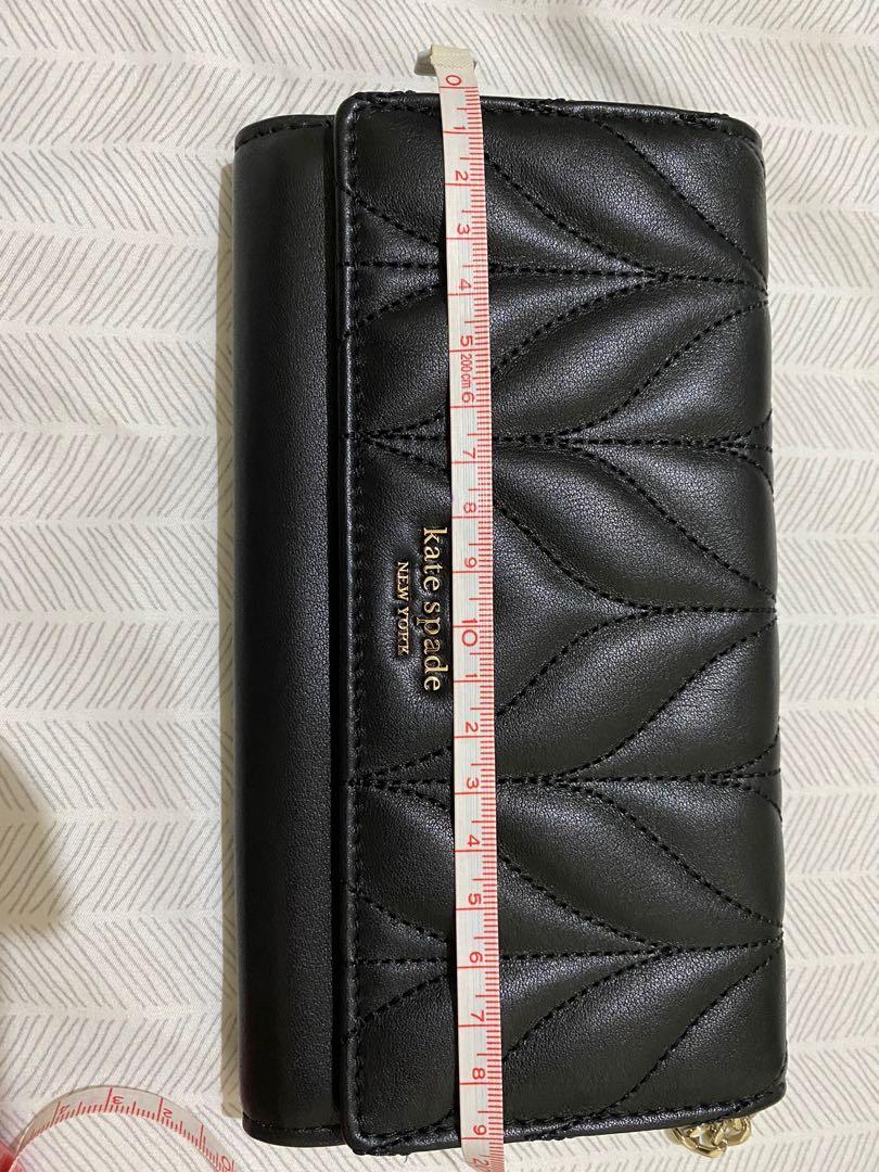 Preloved Kate Spade Briar Wallet on Chain (Category: Luxury Bags & Wallets) located in Pasig City. Submitted by getstuffph (Listing ID 1172801741, Image 3). Description: Can pass as new with dust bag.