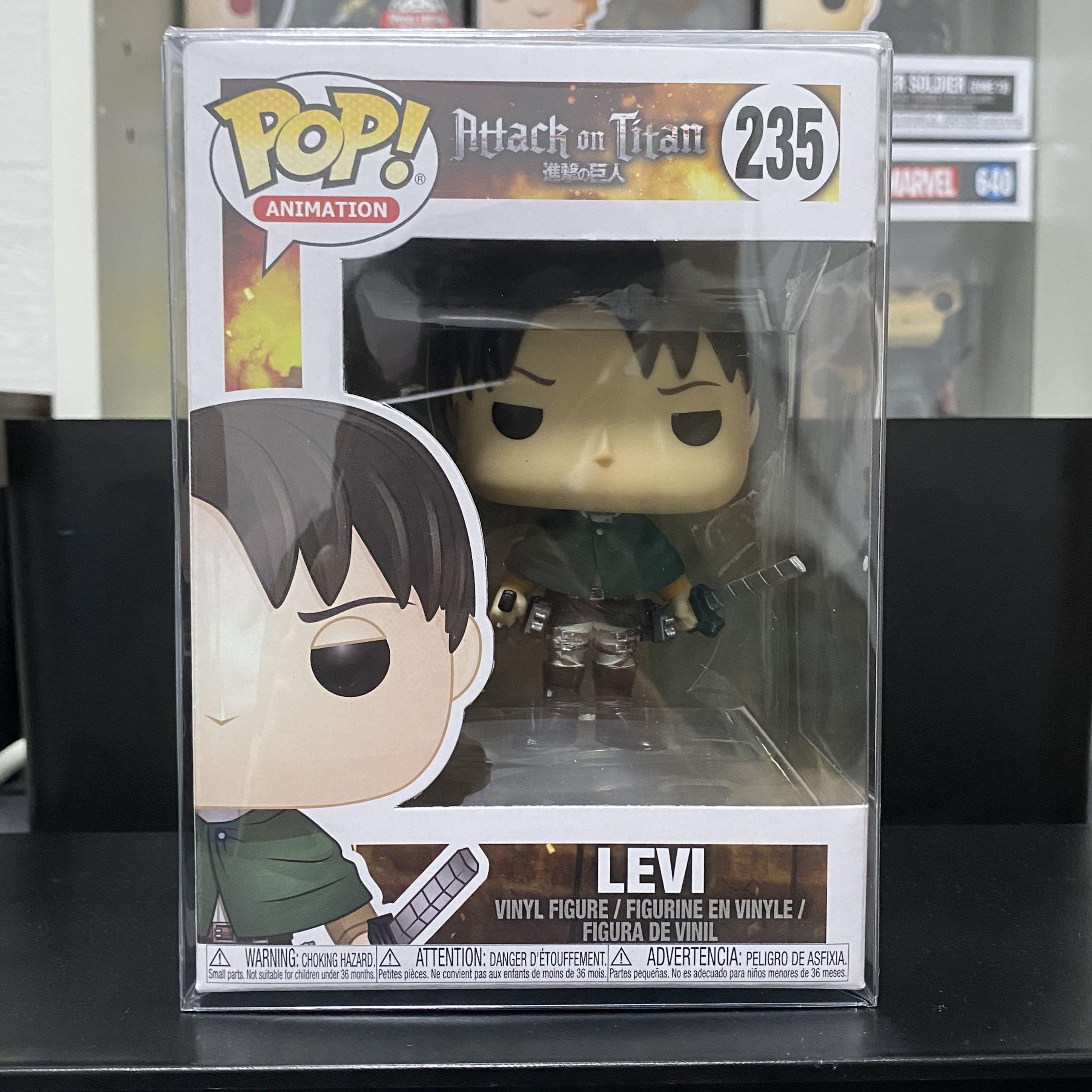 attack on titan pop levi