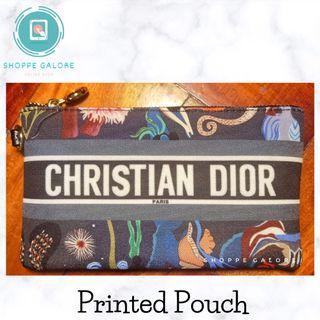 PRINTED MULTIPURPOSE POUCH WRISTLET WALLET