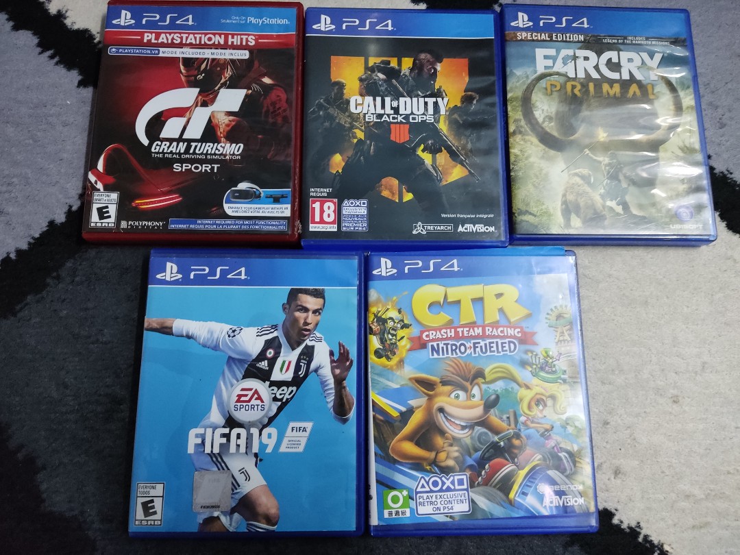 PS4 Used Games, Video Gaming, Video Games, PlayStation on Carousell
