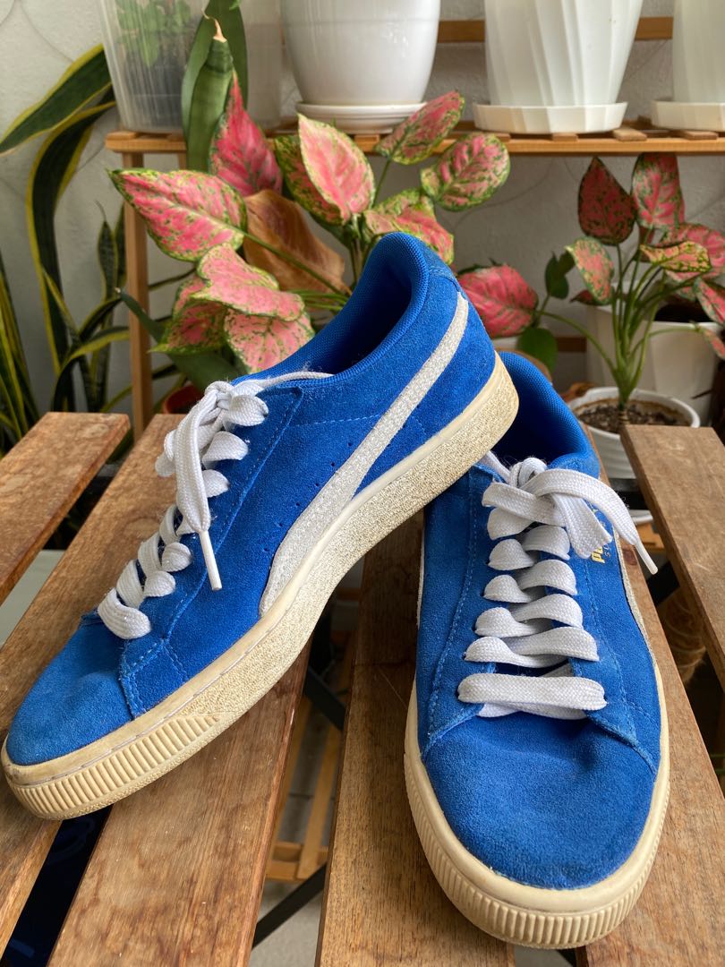 Puma suede classic royal blue store