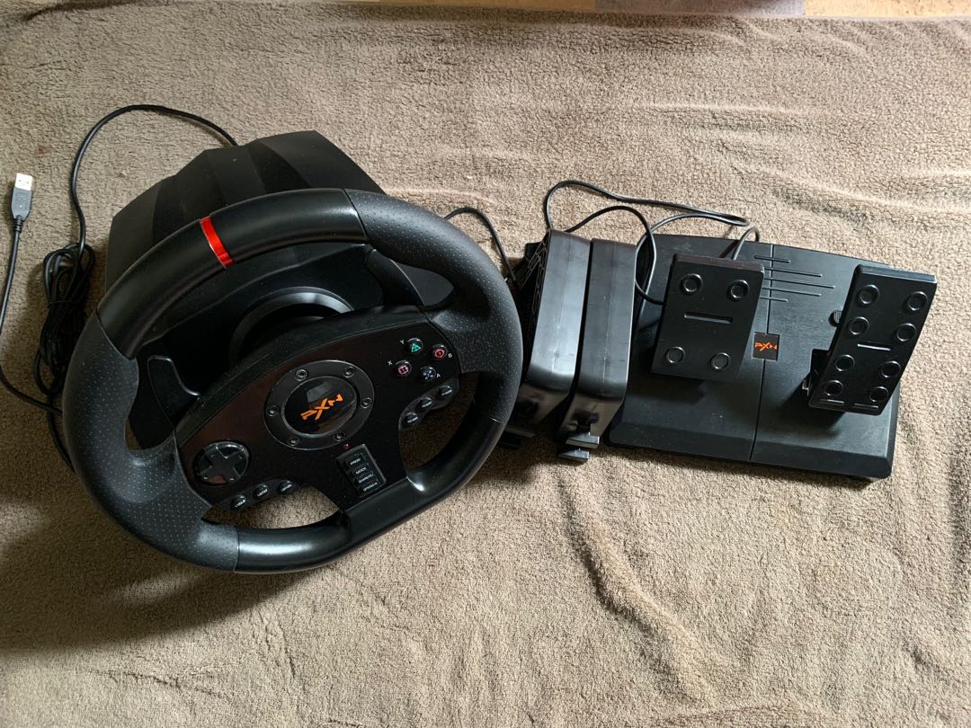 PXN V900 Gaming Steering Wheel, Video Gaming, Gaming Accessories