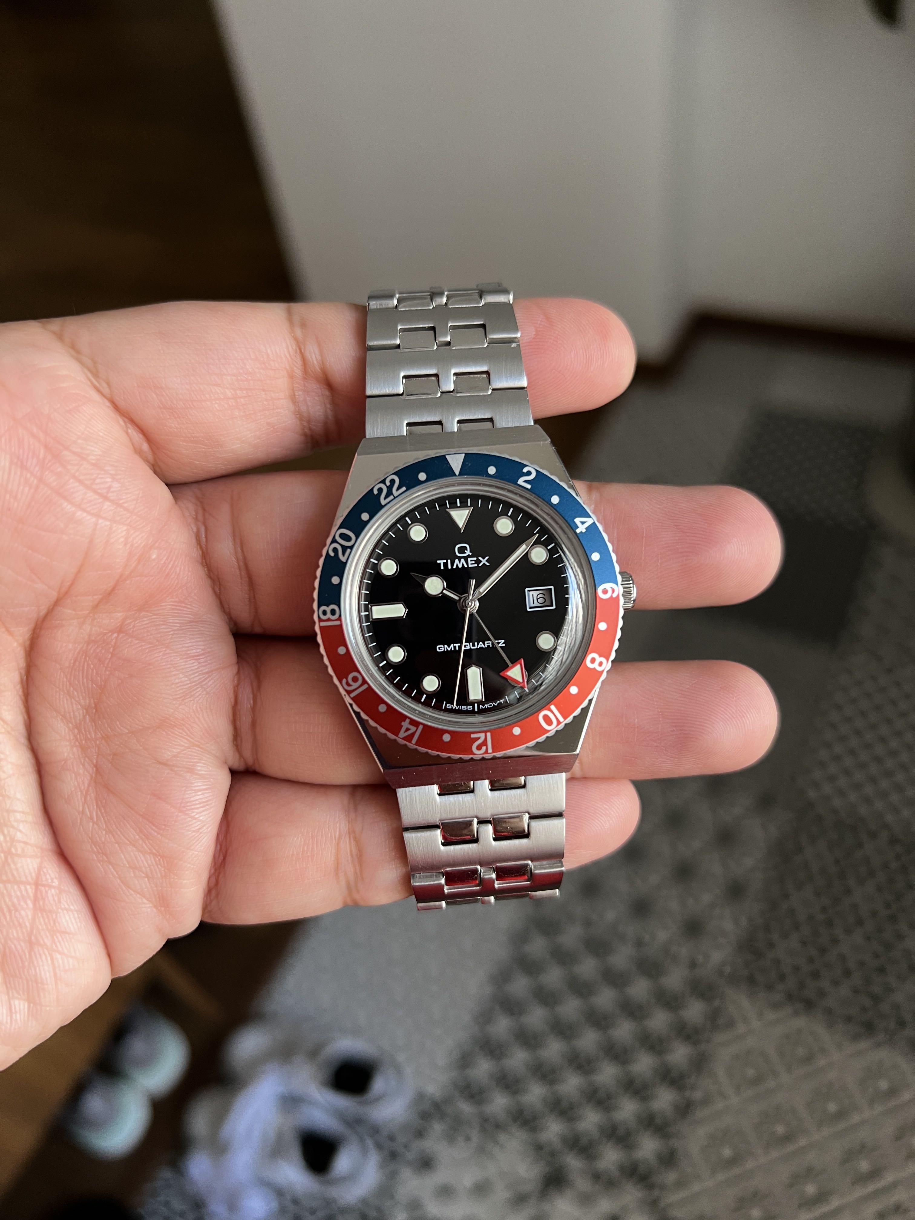 Gmt timex sales