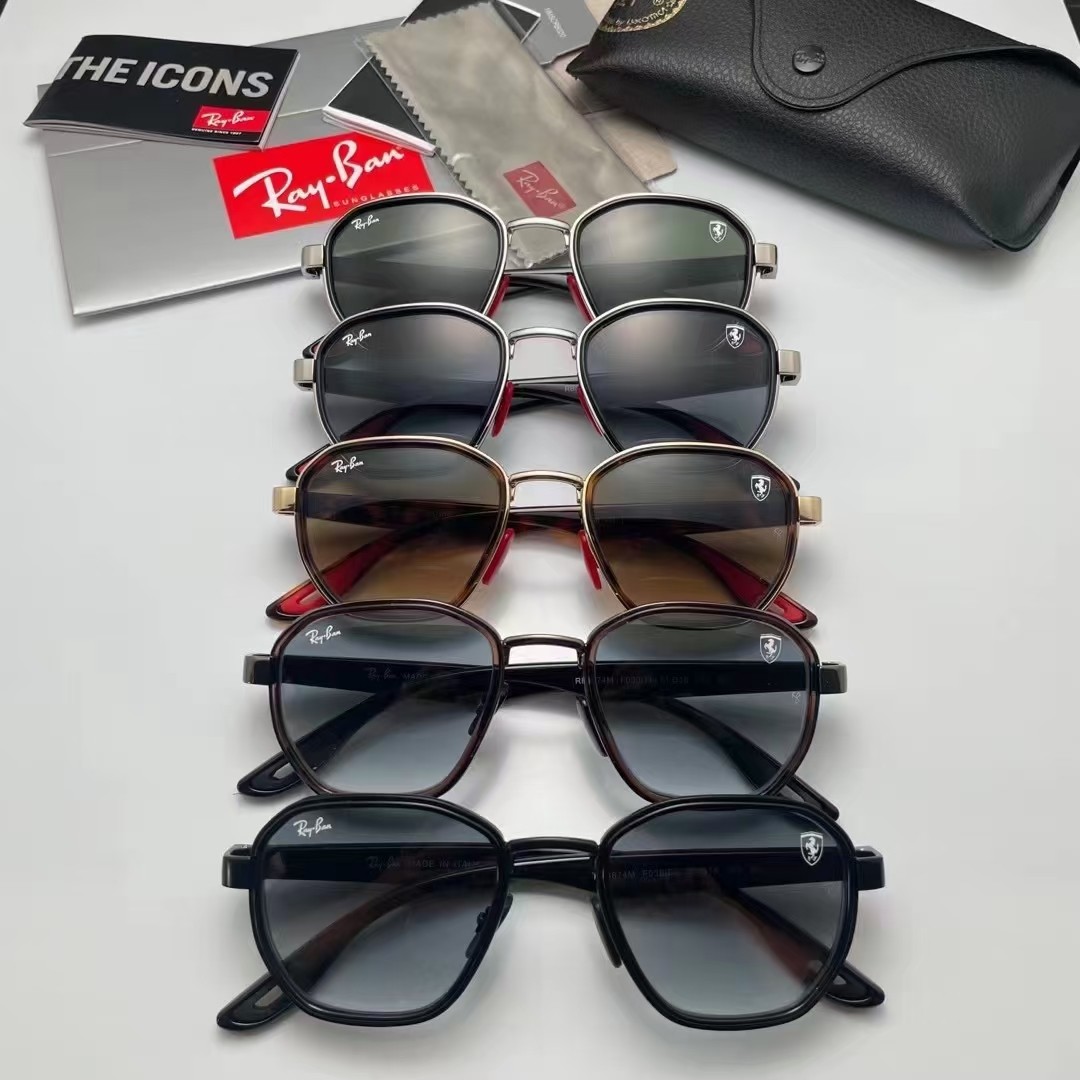 Rayban x Ferrari rb4674m sunglasses, Men's Fashion, Watches ...