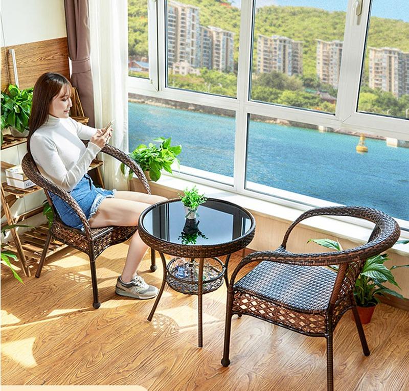Terrace table and chair hot sale set