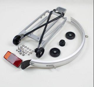 Ready Stock MrBromp Brompton original rack silver or black edition BE M3R M6R S3R S6R