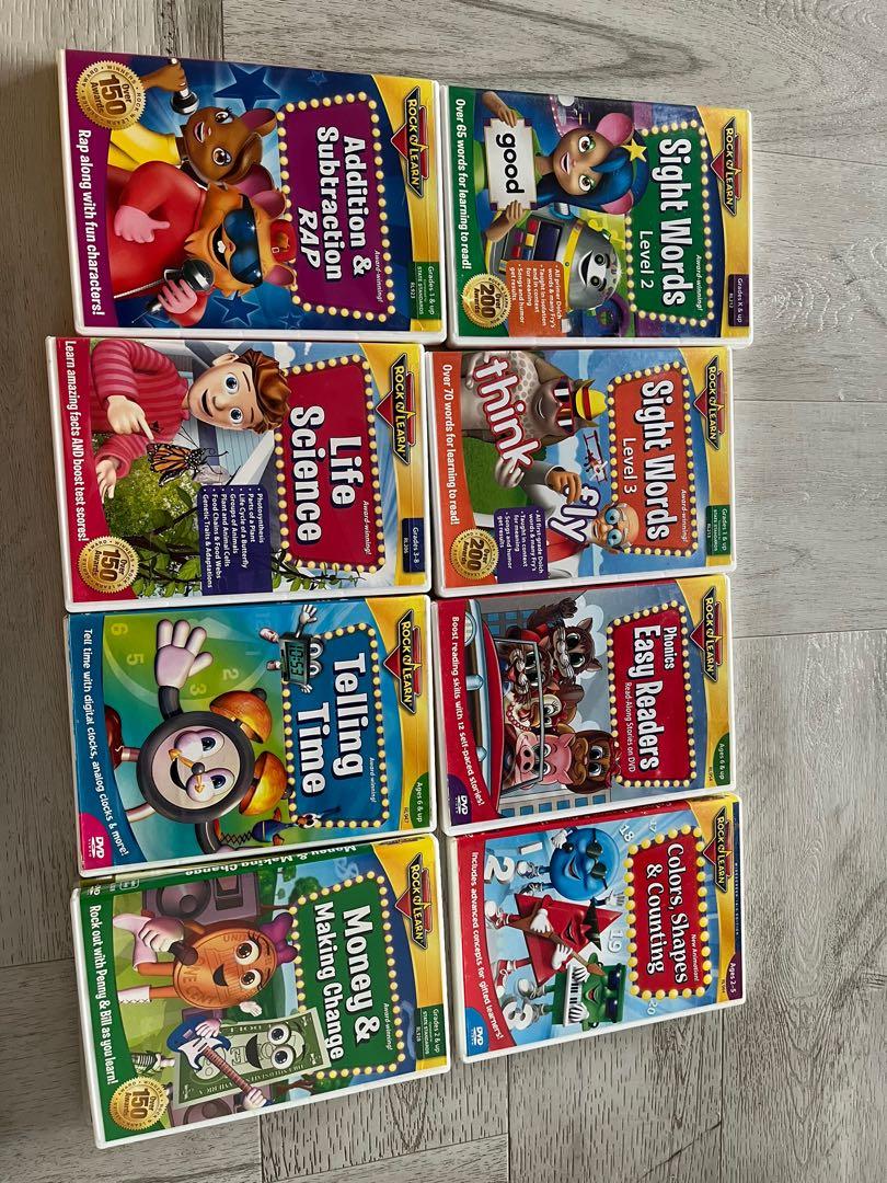 Rock and learn educational dvd series hobbies toys books