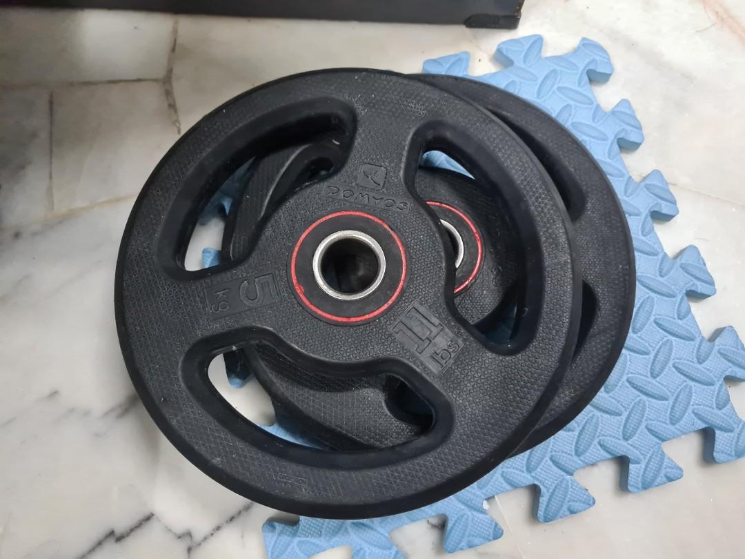 Domyos rubber sales weight disc