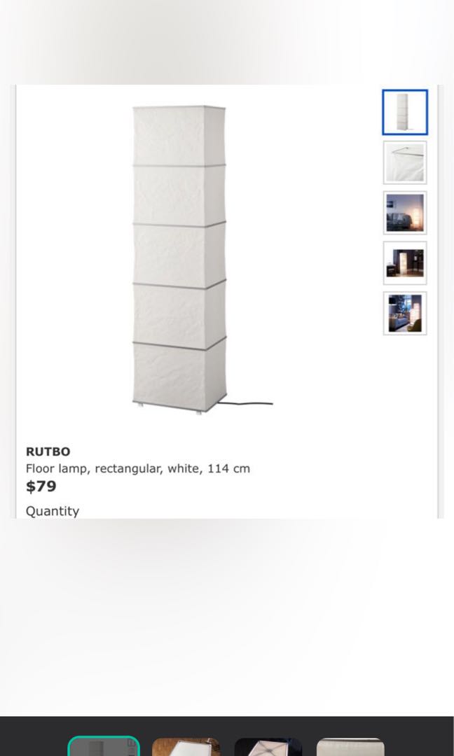 Ikea rutbo lamp cheap