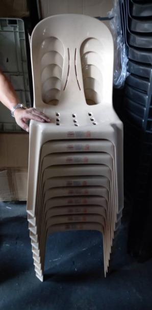 Sanyo monoblock shop chairs
