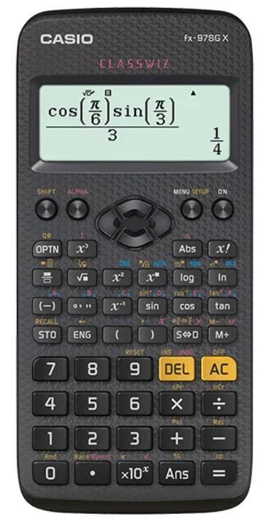 Casio calculator hotsell fx 97sg x
