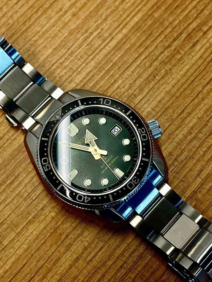 Seiko dark green hotsell sunset
