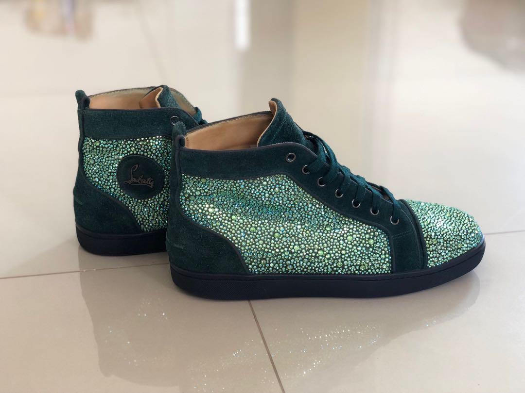 SEPATU CHRISTIAN LOUBOUTIN ORIGINAL LOUIS STRASS SNEAKERS