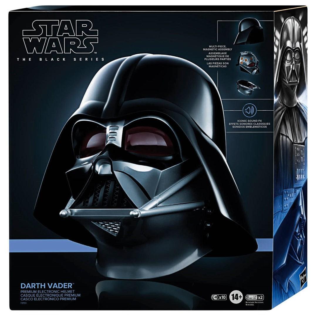 NEW Star Wars The Black Series Darth Vader Premium Electronic Helmet IN HAND 