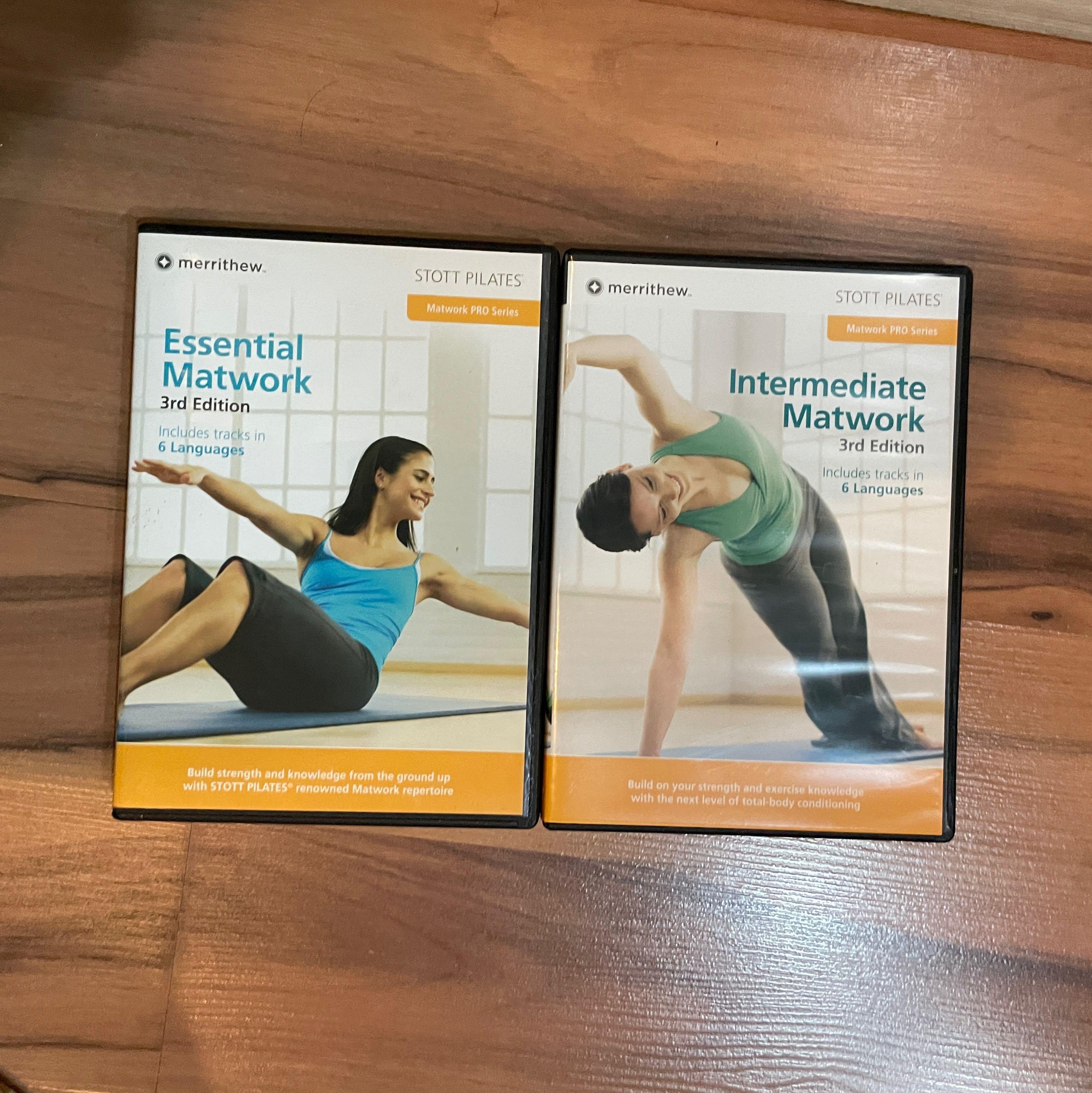 STOTT Pilates Merrithew Matwork DVD, Sports Equipment, Other Sports  Equipment and Supplies on Carousell