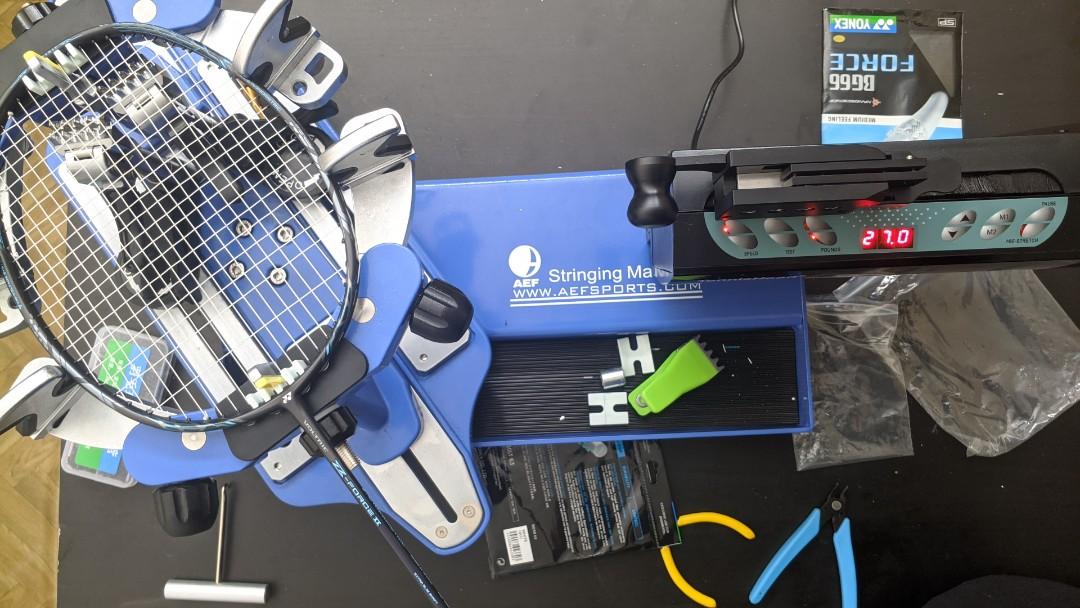 Badminton Rackets Stringing Machine, Aef Stringing Machine