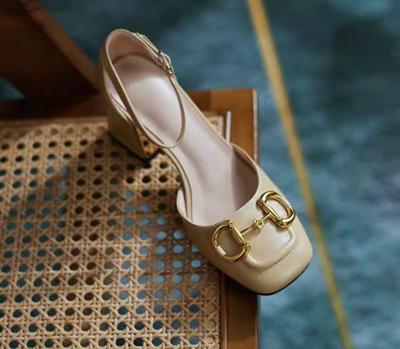 Gucci short heels sales