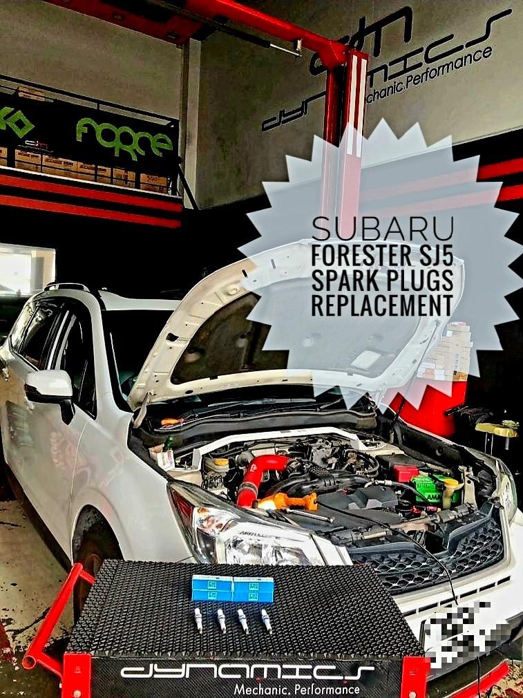 Subaru Forester SJ Original Spark Plugs replacement Car