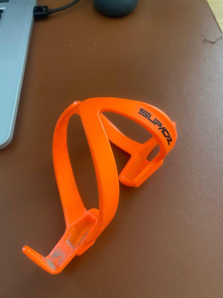 Supacaz Orange Bottle Cage Holder