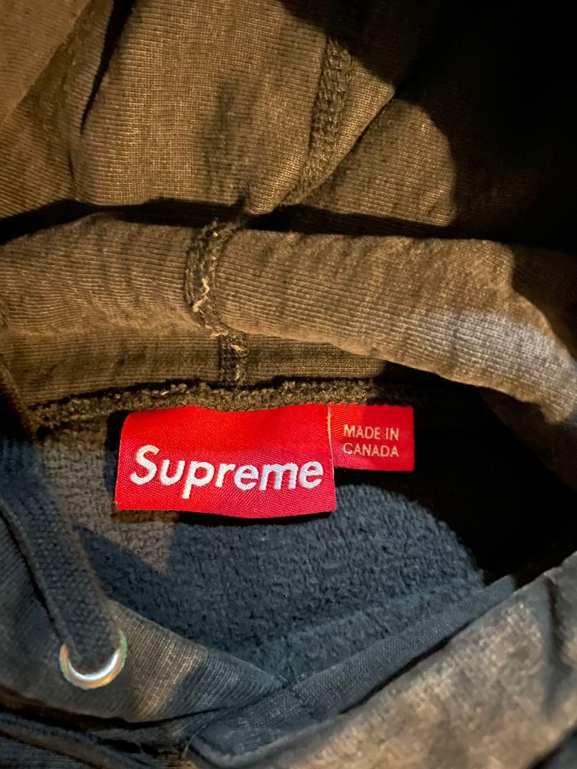 Supreme box deals logo fw17 black