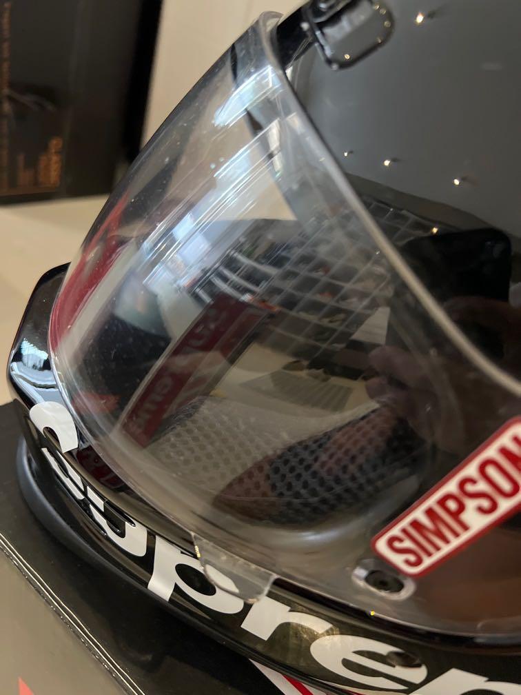 SUPREME SIMPSON STREET BANDIT HELMET - BLACK L 頭盔, 電單車買賣