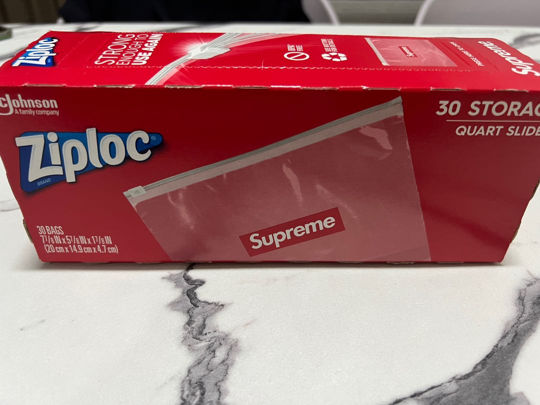 supreme x ziploc