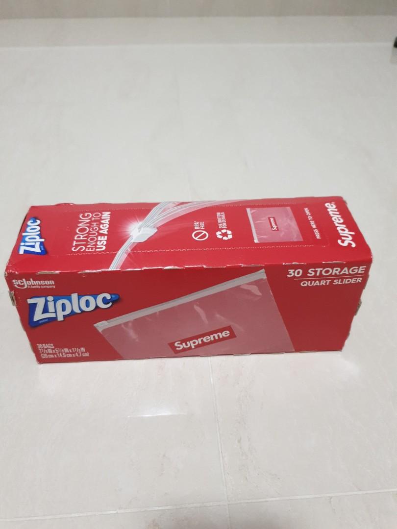Supreme ziplock bag hotsell