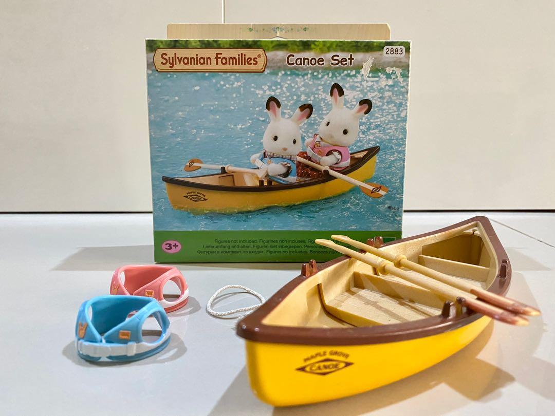Sylvanian families canoe set discount