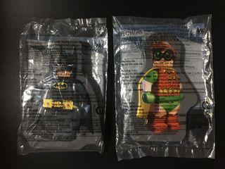 The Lego Batman Movie McDonald's Happy Meal Tin Cans 2 Pcs. (Sealed)