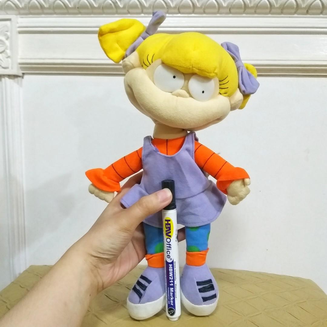 The Rugrats Angelica Pickles Stuffed Plush Toy Hobbies And Toys Toys And Games On Carousell 