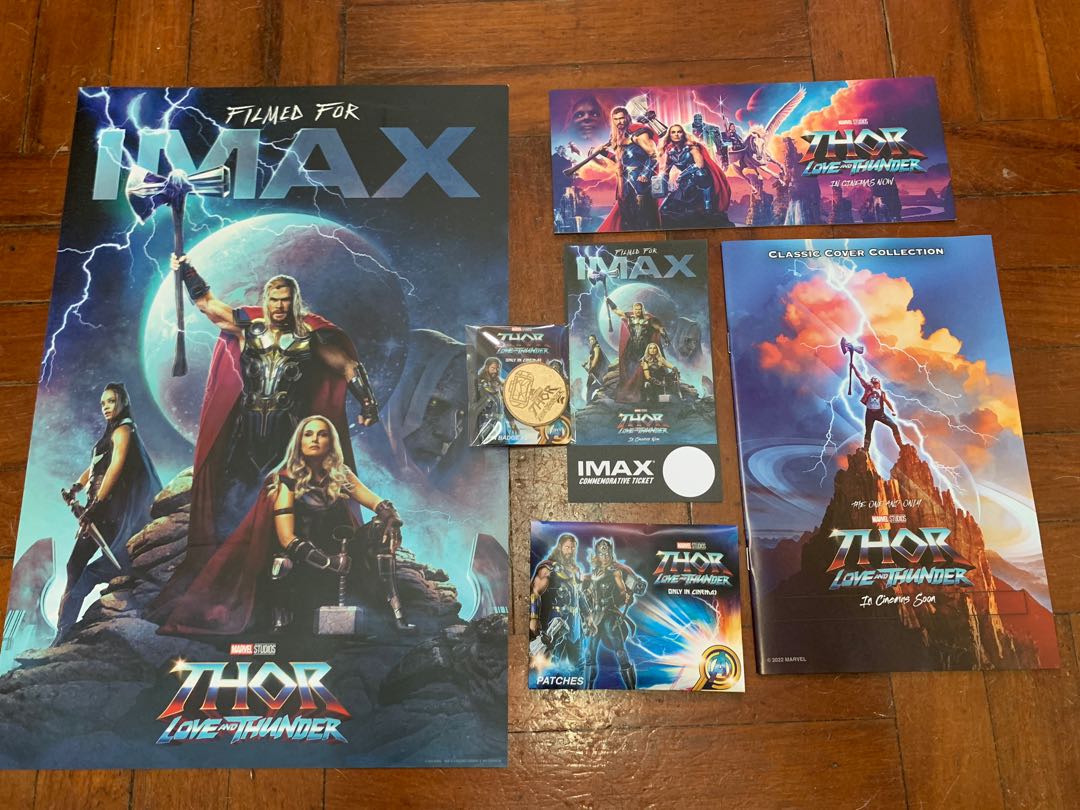 雷神，Thor，Imax，Poster，海報，Gift，電影紀念品, 興趣及遊戲, 音樂