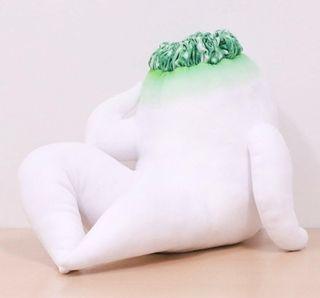 Toreba Japan Posing Daikon raddish soft toy plush cushion