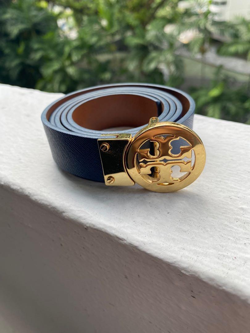 Gold tory discount burch belt