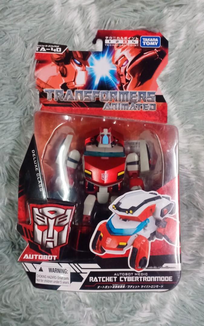 Transformers Animated Deluxe Class - Autobot Ratchet Cybertron - Takara ...